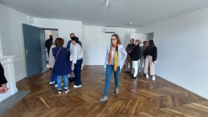 Une des logements rénovés à Champs-sur-Yonne, résidence du Château-d'Eau.