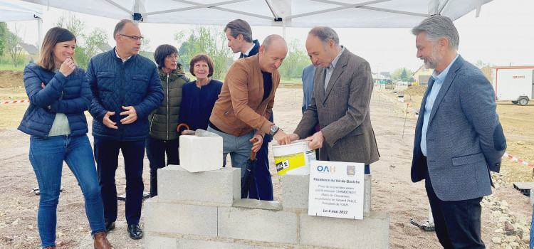 La construction de notre résidence à Chevannes officialisée