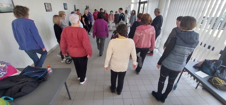 Les séances de sport ont repris !