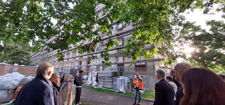 Bâtiment G, rue Fragonard à Sainte-Geneviève.
