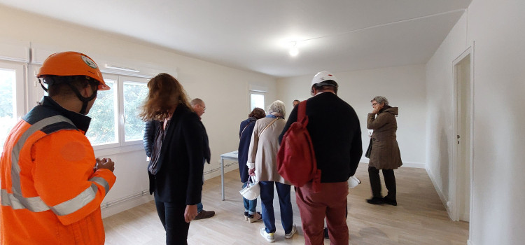 Bâtiment 8, rue Marengo, logement témoin, aux Rosoirs.