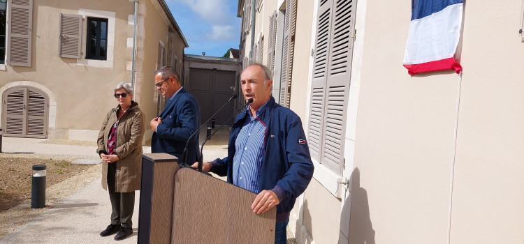 Notre résidence Château-d'Eau inaugurée à Champs-sur-Yonne