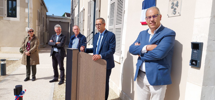 Notre résidence Château-d'Eau inaugurée à Champs-sur-Yonne