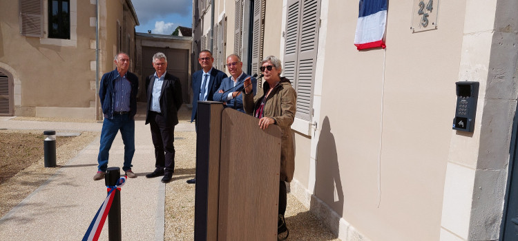 Notre résidence Château-d'Eau inaugurée à Champs-sur-Yonne