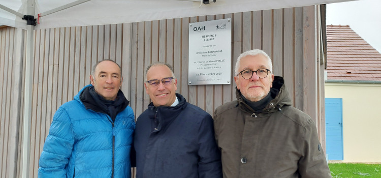 Notre résidence Les Iris à Venoy inaugurée