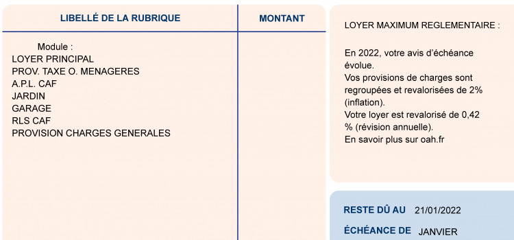 Comprendre votre nouvel avis d'échéance