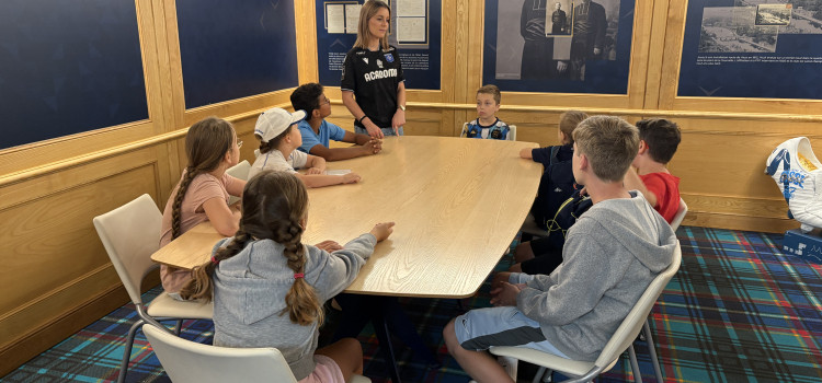 Une matinée pleine de nouveautés à l’AJA pour 8 jeunes passionnés !