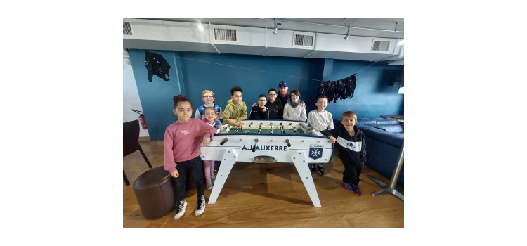 Une matinée magique à l’AJ Auxerre pour nos jeunes supporters !