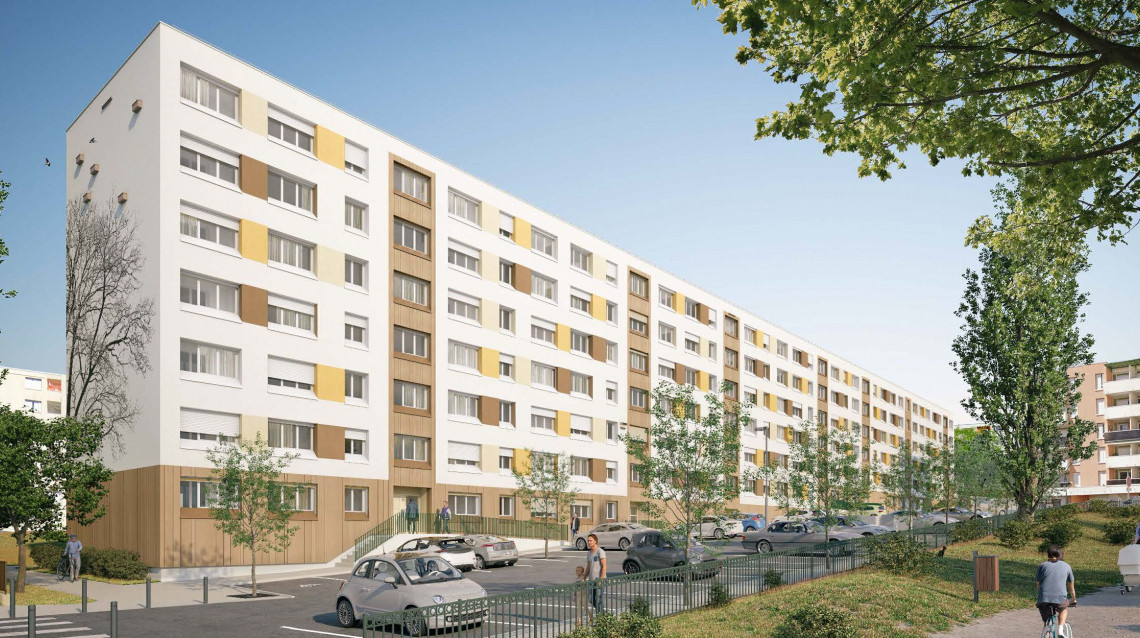 RÉHABILITATION ÉNERGÉTIQUE DU BÂTIMENT G ET RESTRUCTURATION DE L'ENTRÉE 19 RÉSIDENCE SAINTE-GENEVIÐVE COMMUNE D'AUXERRE