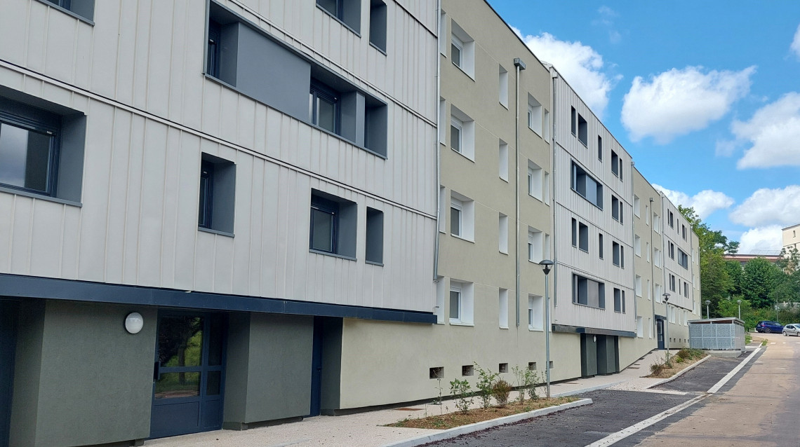 RÉHABILITATION ÉNERGÉTIQUE RÉSIDENCE FLEURUS COMMUNE D'AUXERRE