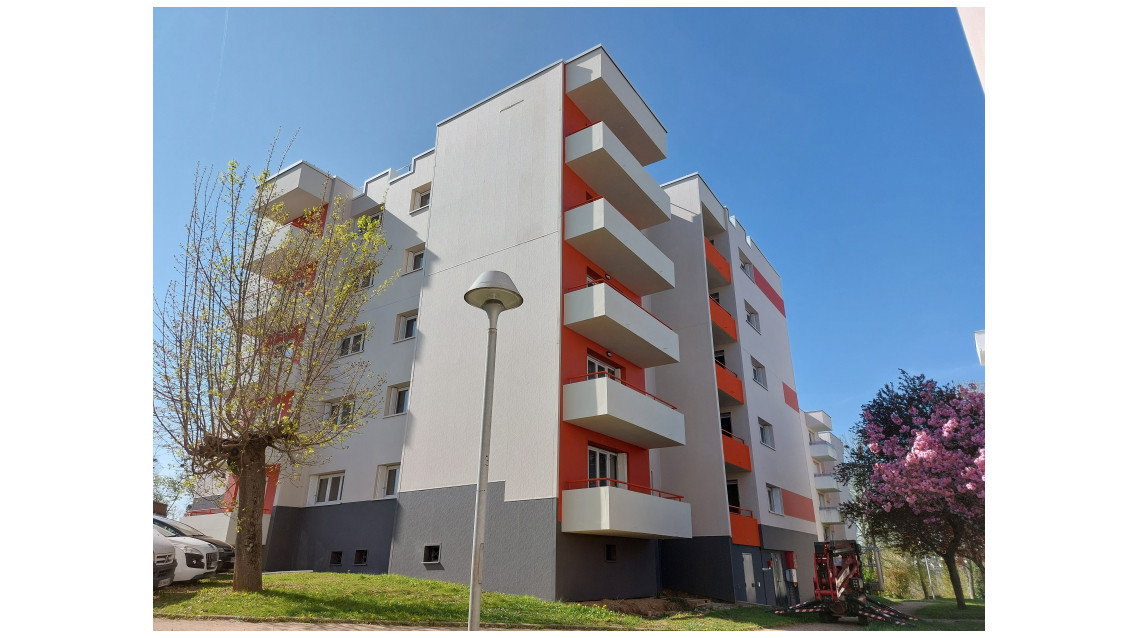 RÉHABILITATION RÉSIDENCE LES PLATTES BÀTIMENT 8 COMMUNE D'AUXERRE