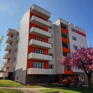 RÉHABILITATION RÉSIDENCE LES PLATTES BÀTIMENT 8 COMMUNE D'AUXERRE