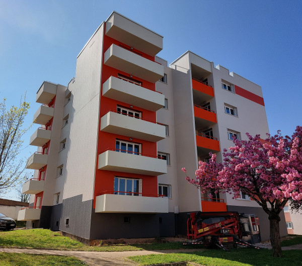 RÉHABILITATION RÉSIDENCE LES PLATTES BÀTIMENT 8 COMMUNE D'AUXERRE